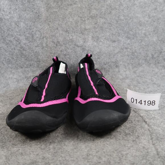 Champion Water Shoes Womens 5 6 Slip On Beach Swim Black Pink Flat Outdoor Sport - Picture 2 of 12